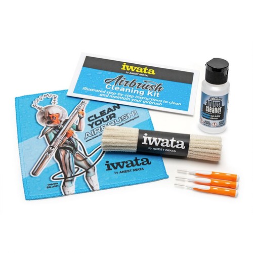 Iwata airbrush cleaning - airbrush,