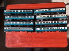 Hornby Lima OO Gauge Mk2  & Hornby MK1 Carriages Coaches Blue Grey