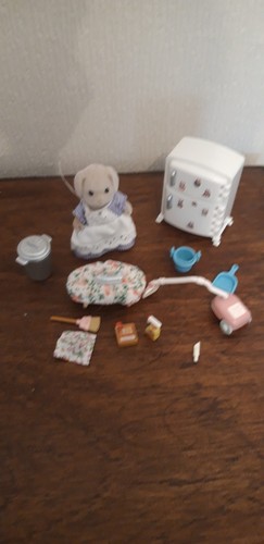 Sylvanian families calico mrs - sylvanian,