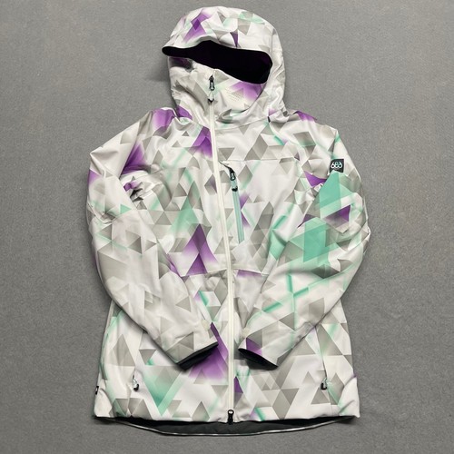 686 jacket women small white - jacket,