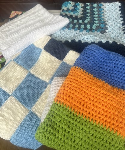 Hand knitted crochet - 4, /