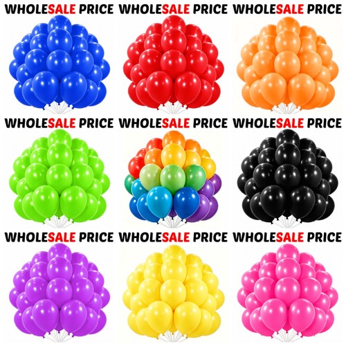 100 latex plain baloon - 100,