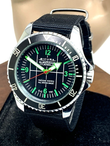 Sicura submarine men watch - sicura, men's
