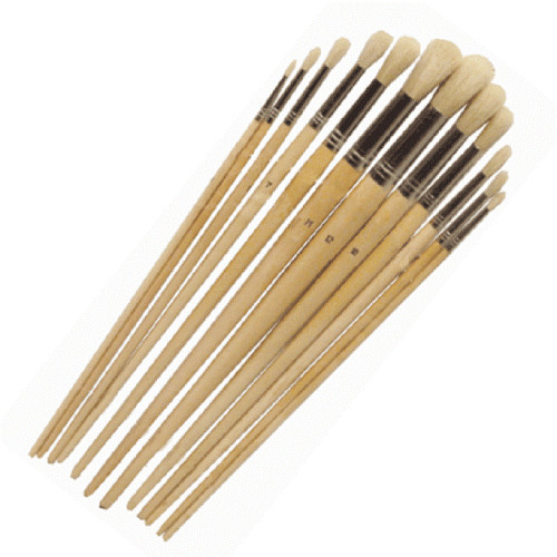 12pc round tip long artist - tip,