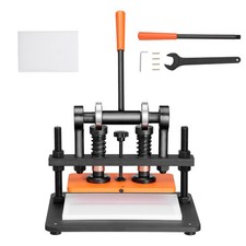 Uimoso Leather Cutting Machine 10.2 x 4.7 in Embossing Plate Manual Die Cutter