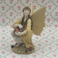 Jenny Oliver Faeries Honesty gatherer Of The Fruit Figurine By Holland Studio