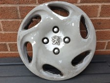 Single Peugeot 206 14" Wheel Trim Genuine Original Hub Cap