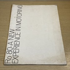 NSU Ro80 - A NEW EXPERIENCE IN