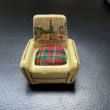 VINTAGE CERAMIC CHAIR PIN