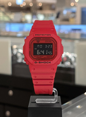 Casio shock 5600rrb 4dr - casio, dw-5600rrb-4dr