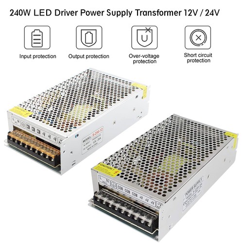 Ac100 240v dc12v 24v 240w - ac100-240v,
