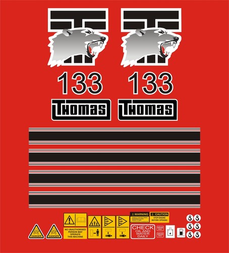 Thomas t133 skid steer loader - t133,