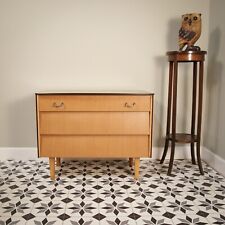 Vintage chest of drawers Avalon Yatton Oak faced Mid Century Retro
