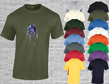 DRIPPING R2D2 PAINT MENS T SHIRT STAR TROOPER JEDI STORM WARS DROID YODA TOP