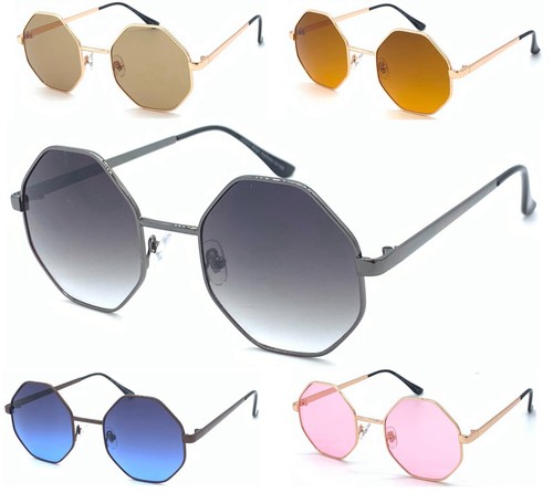 Vintage octagon sunglasses - vintage,