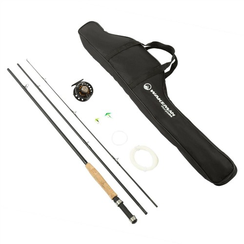 3pc fly fishing combo - fly,