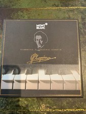 Montblanc Meisterstuck Platinum Line Fountain Pen Homage a Frederic Chopin P145