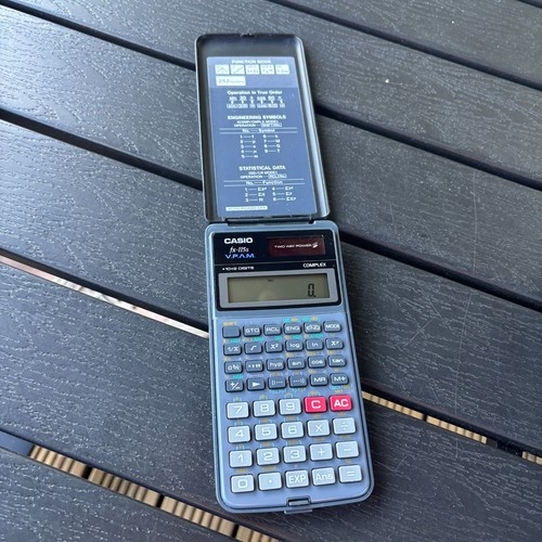 Vintage casio 115s a - fx-115s, v.p.a.m