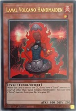 Laval Volcano Handmaiden - GFTP-EN046 - Ultra Rare - 1st Edition - YuGiOh