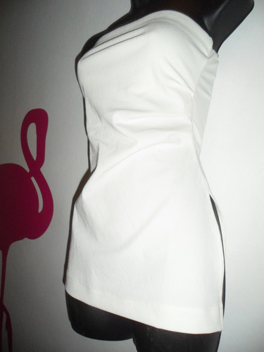 River island cream ruched - cream,