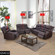 Brown Faux Synthetic Leather