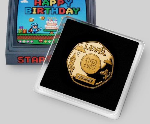 13th birthday 24ct gold - birthday,