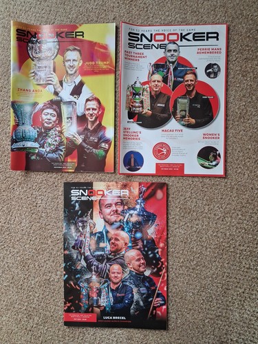 Snooker scene mag bundle - snooker,