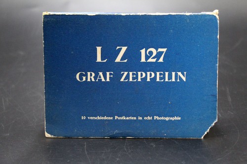 Old zeppelin leporello with - leporello,