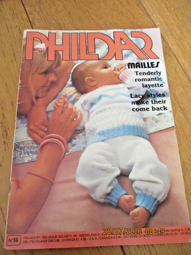 Vintage phildar baby - vintage, layette