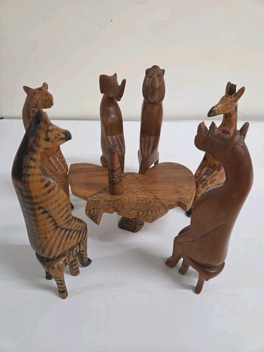 Vintage hand carved - vintage, kenya