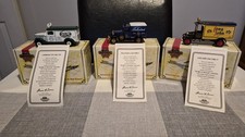 Collection Of Diecast Whiskey Trail Vans