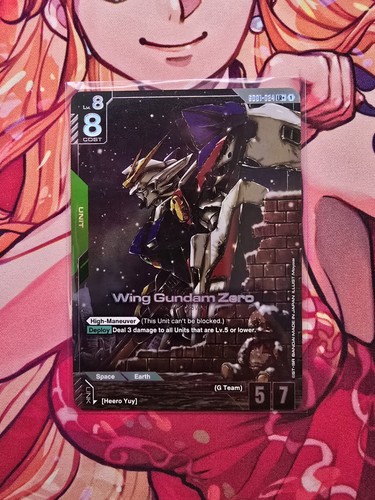 Gundam card game wing - wing,