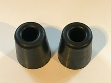 2 x Rubber Door Stop Conical