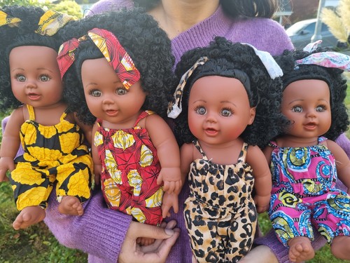 Jungle shanice black - black, doll