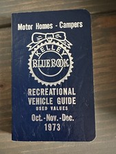 Kelley Blue Book, Motor homes