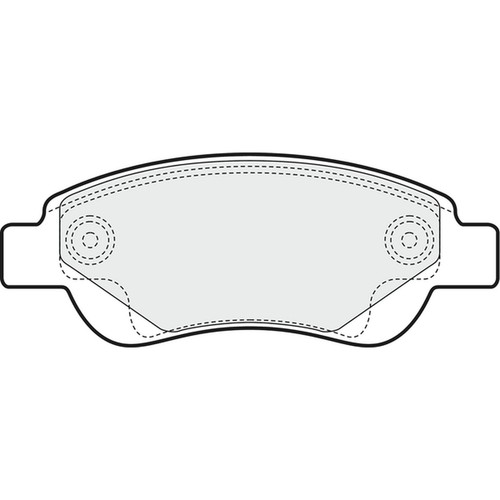 Brake pads set for toyota - set,