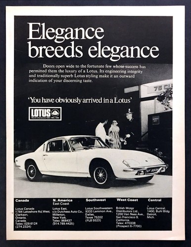 1970 lotus elan plus - plus, coupe