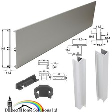Aluminium kitchen unit plinth - kitchen,