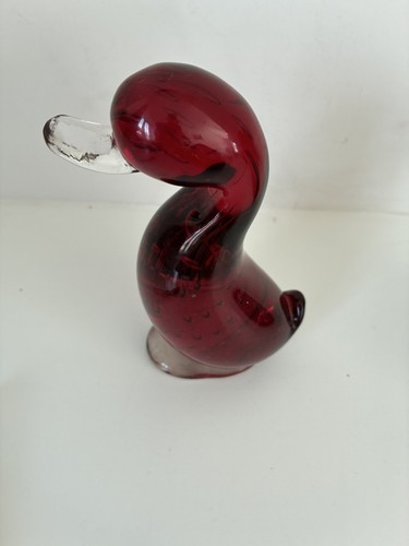 Vintage whitefriars ruby - ruby, red