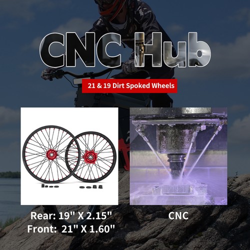 For honda cnc wheel set - 21+19,