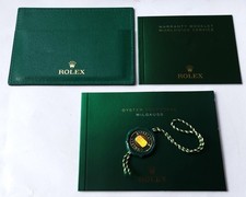 ROLEX  MILGAUSS  GENUINE BOOKLET SET ( 4 ITEMS ) FROM ORIGINAL BOX  FEB 2016