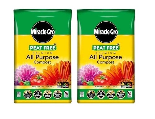 Miracle gro peat free compost - free,
