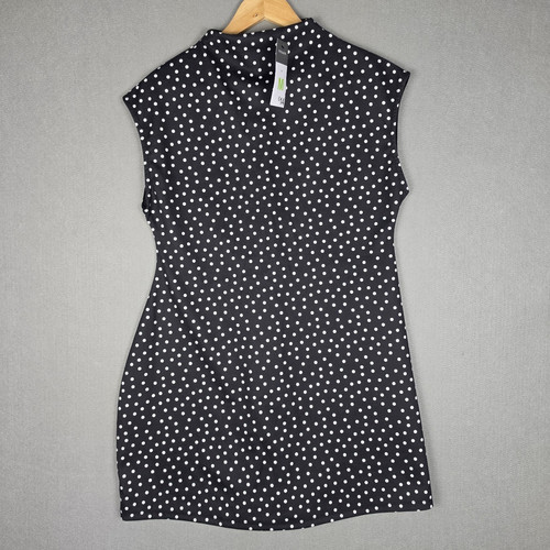 Primark black white polka dot - black,