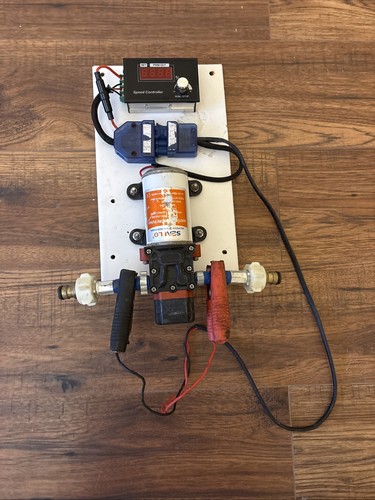 Window cleaning water pump and - window,