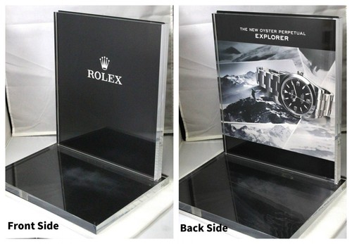 Rolex genuine acrylic dealer - genuine,