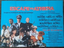 ESCAPE TO ATHENA QUAD POSTER ORIGINAL