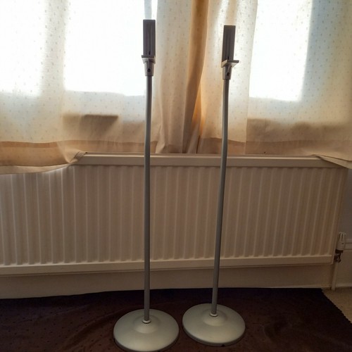 Silver elac speaker stands for - elac,