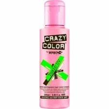 CRAZY COLOR SEMI PERMANENT HAIR DYE 100ml -All colours-Fast UK Postage-!!!!!!!