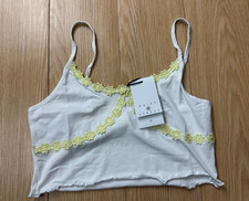 Daisy Street White Floral Trim