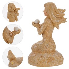 1Pc Fish Tank Mermaid Statue